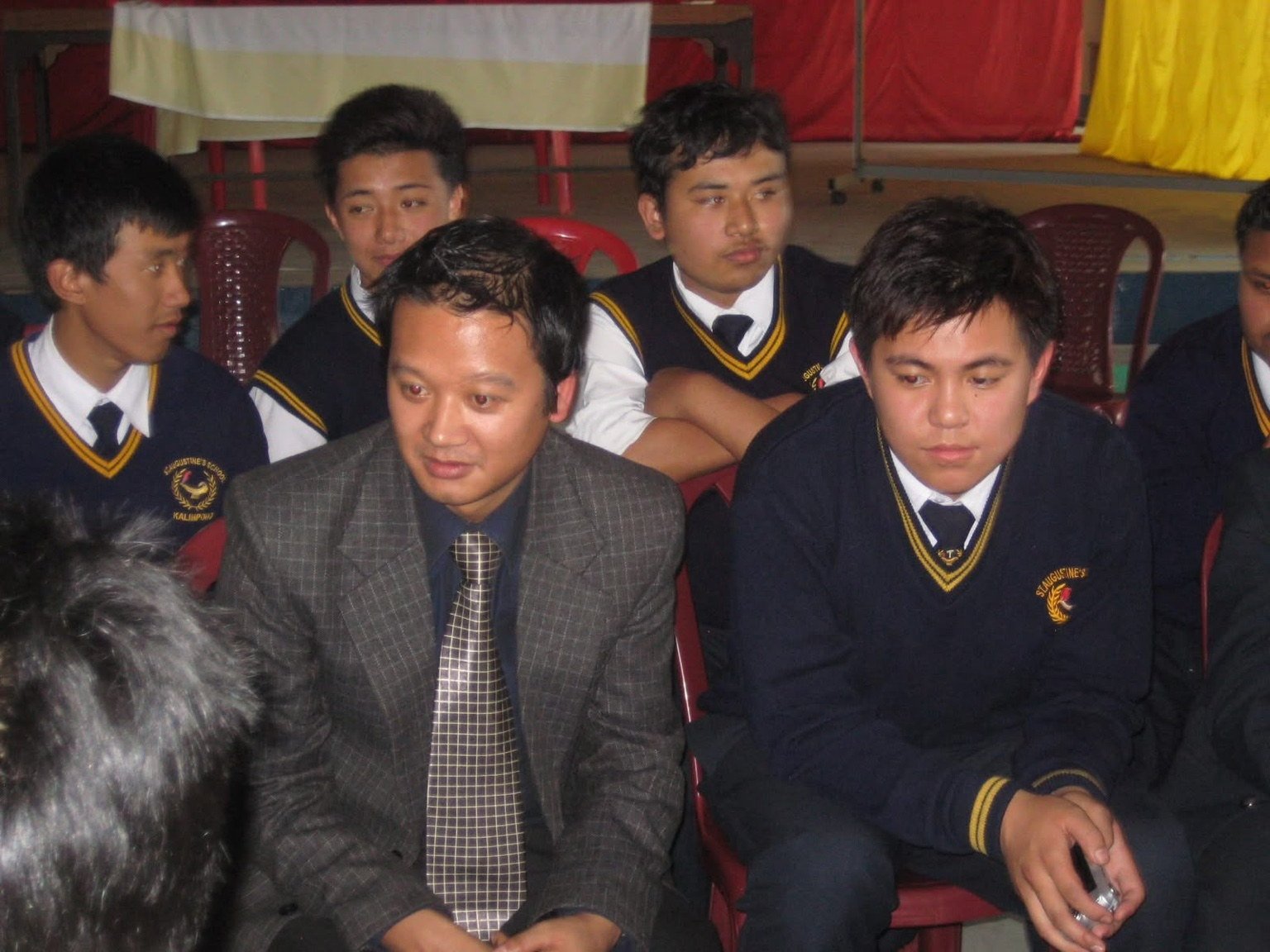 Leon Lhendup Wangdi during his school years at St. Augustine's School